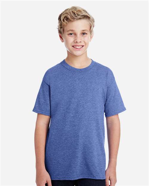 Load image into Gallery viewer, Youth DryBlend® T-Shirt — product photo 12