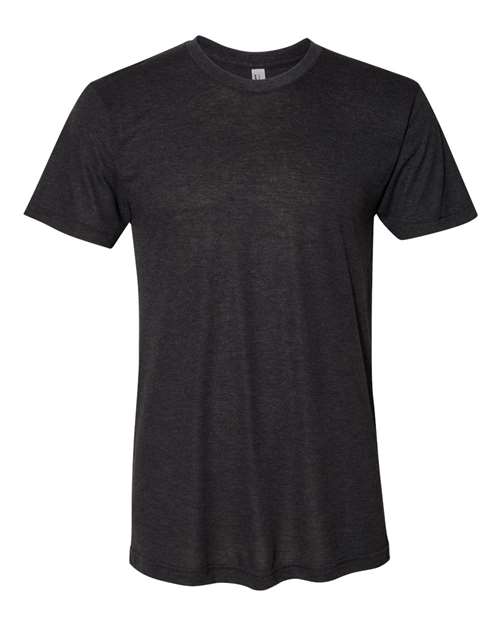 Load image into Gallery viewer, Unisex Triblend Track Tee - Tri-Black