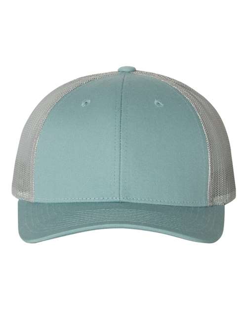 Load image into Gallery viewer, Richardson 115 Low Pro Trucker Cap - Smoke Blue/ Aluminum