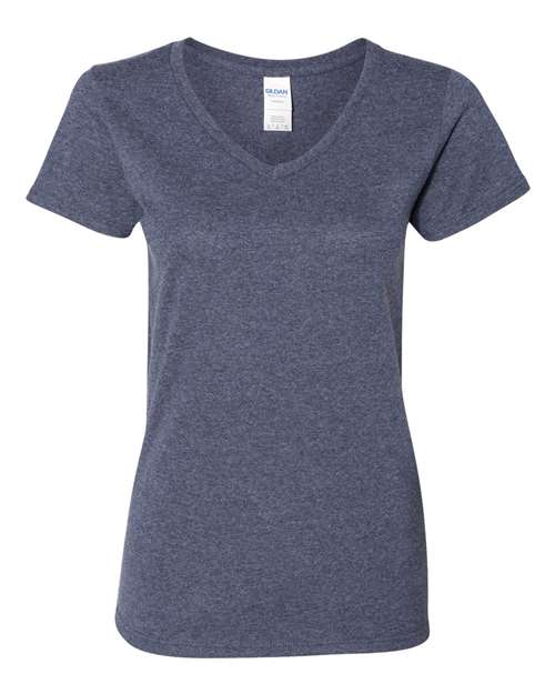 Load image into Gallery viewer, Women's Heavy Cotton™ V-Neck T-Shirt — product photo 6
