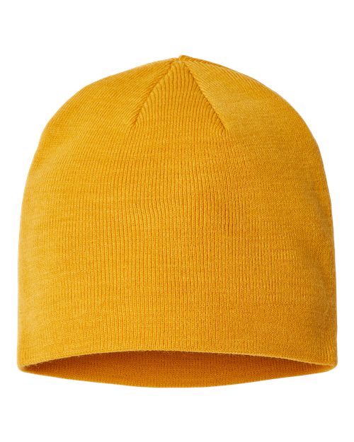 Load image into Gallery viewer, Atlantis Headwear HOLLY Sustainable Beanie - Mustard Yellow