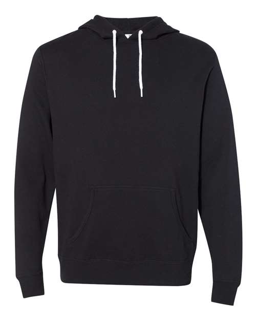 Load image into Gallery viewer, Unisex Lightweight Hooded Sweatshirt - Black