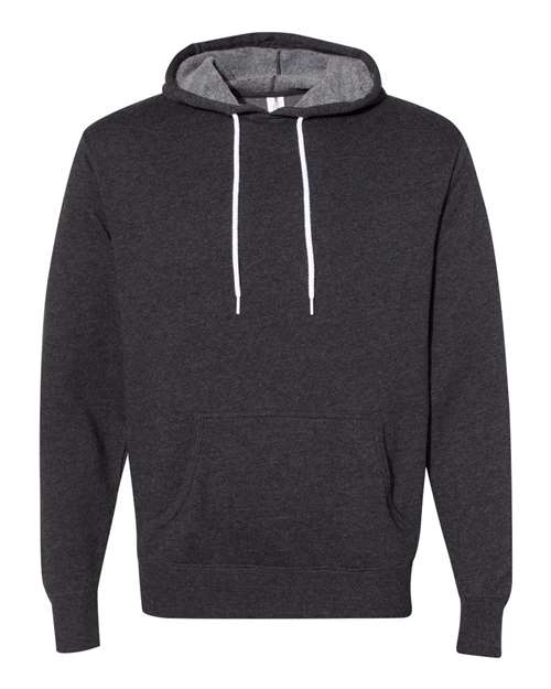 Load image into Gallery viewer, Unisex Lightweight Hooded Sweatshirt - Charcoal Heather