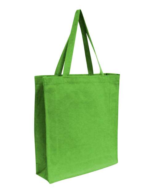 Load image into Gallery viewer, OAD OAD100 Promotional Shopper Tote - Lime Green