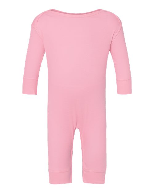 Load image into Gallery viewer, Infant Long Legged Baby Rib Bodysuit - Pink