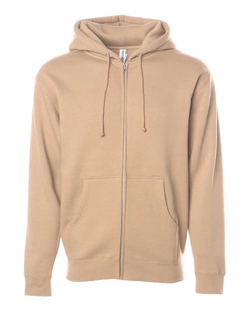 Load image into Gallery viewer, Unisex Heavyweight Full-Zip Hooded Sweatshirt - Sandstone
