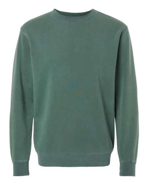 Load image into Gallery viewer, Unisex Midweight Pigment-Dyed Crewneck Sweatshirt - Pigment Alpine Green