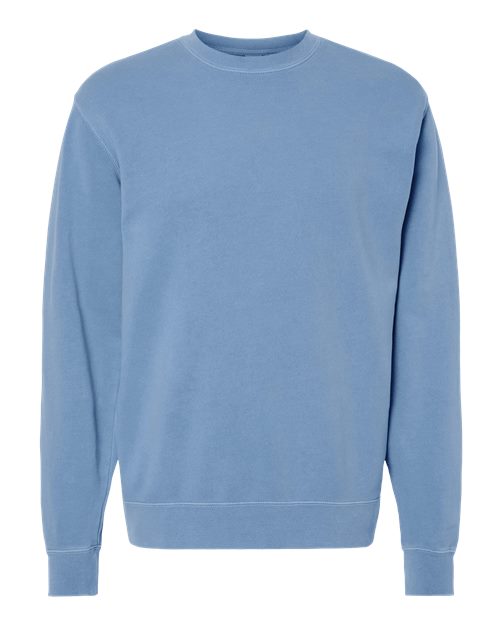 Load image into Gallery viewer, Unisex Midweight Pigment-Dyed Crewneck Sweatshirt - Pigment Light Blue
