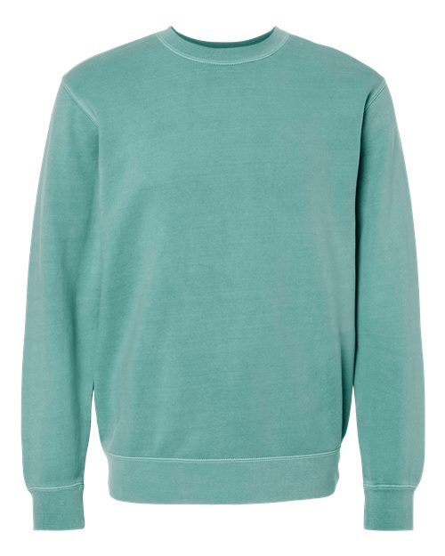 Load image into Gallery viewer, Unisex Midweight Pigment-Dyed Crewneck Sweatshirt - Pigment Mint