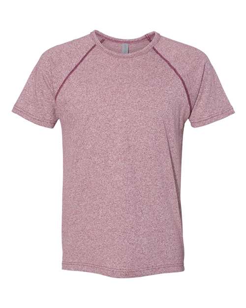 Load image into Gallery viewer, Men's Mock Twist Raglan T-Shirt - Tech Maroon