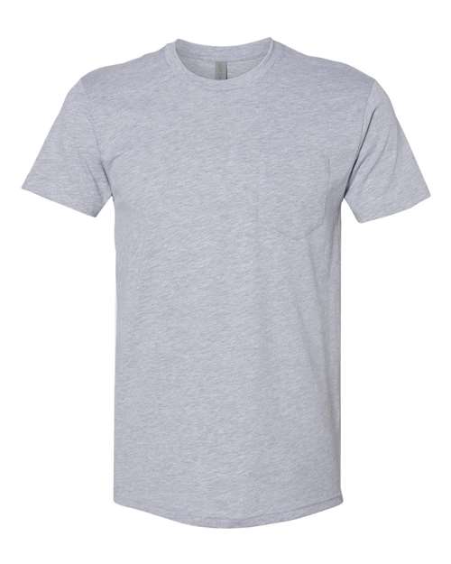 Load image into Gallery viewer, Unisex Cotton Pocket T-Shirt - Heather Grey