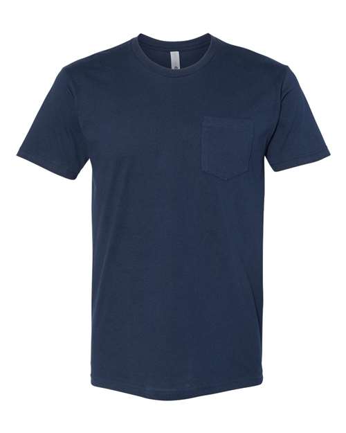 Load image into Gallery viewer, Unisex Cotton Pocket T-Shirt - Midnight Navy