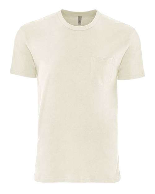 Load image into Gallery viewer, Unisex Cotton Pocket T-Shirt - Natural