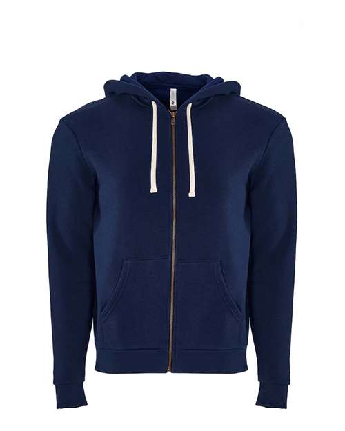 Load image into Gallery viewer, Unisex Santa Barbara Full-Zip Hoodie Sweatshirt - Midnight Navy