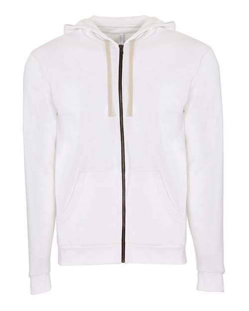 Load image into Gallery viewer, Unisex Santa Barbara Full-Zip Hoodie Sweatshirt - White