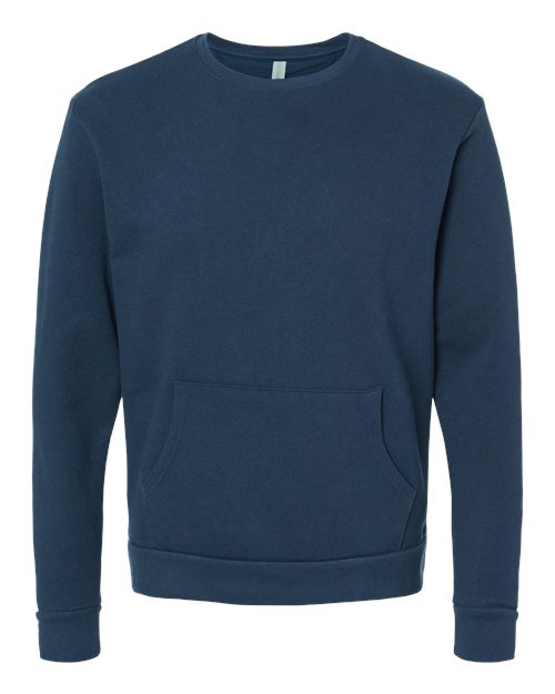 Load image into Gallery viewer, Unisex Santa Barbara Pocket Crewneck Sweatshirt - Midnight Navy
