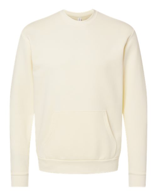 Load image into Gallery viewer, Unisex Santa Barbara Pocket Crewneck Sweatshirt - Natural