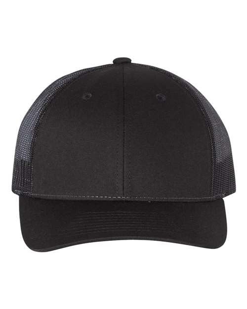 Load image into Gallery viewer, Richardson 115 Low Pro Trucker Cap - Black