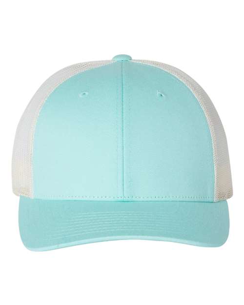 Load image into Gallery viewer, Richardson 115 Low Pro Trucker Cap - Aruba Blue/ Birch