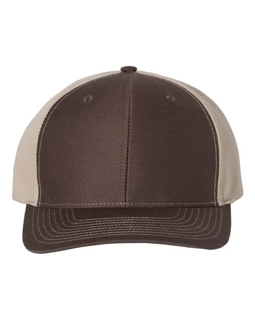 Load image into Gallery viewer, Richardson 312 Twill Back Trucker Cap - Brown/ Khaki