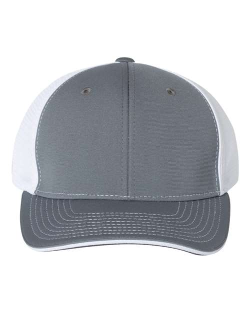 Load image into Gallery viewer, Richardson 172 Pulse Sportmesh R-Flex Cap - Charcoal/ White Split