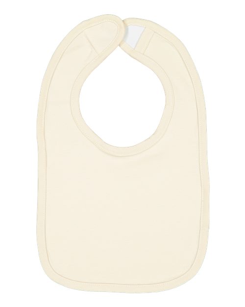 Load image into Gallery viewer, Rabbit Skins 1005 Infant Premium Jersey Bib - Natural
