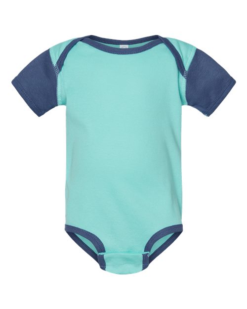 Load image into Gallery viewer, Infant Baby Rib Bodysuit - Chill/ Indigo
