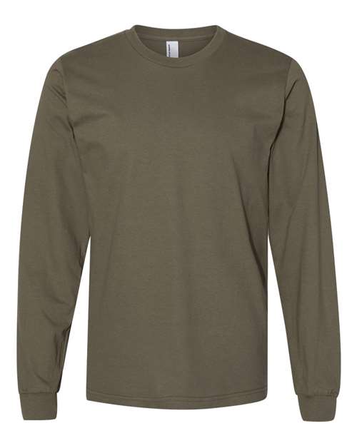 Load image into Gallery viewer, Unisex Fine Jersey Long Sleeve Tee - Lieutenant