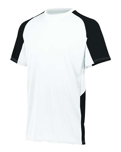 Load image into Gallery viewer, Augusta Sportswear 1518 Youth Cutter Jersey - White/ Black