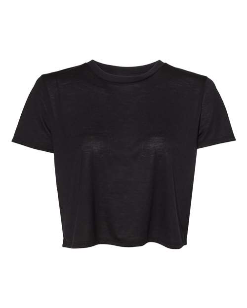 Load image into Gallery viewer, Women’s Flowy Crop Tee — product photo 2