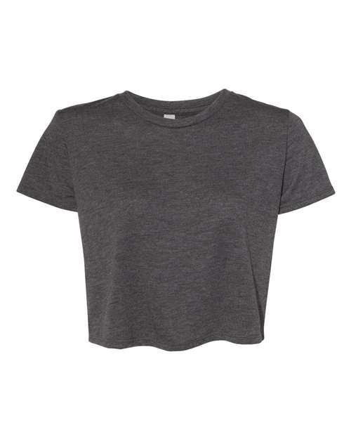 Load image into Gallery viewer, Women’s Flowy Crop Tee — product photo 3