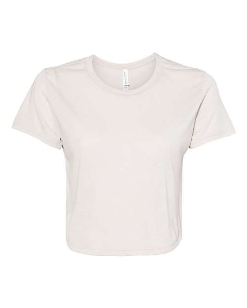 Load image into Gallery viewer, Women’s Flowy Crop Tee — product photo 5