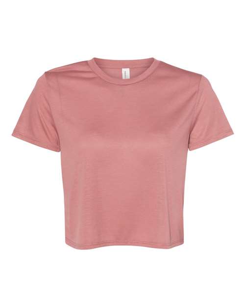 Load image into Gallery viewer, Women’s Flowy Crop Tee — product photo 7