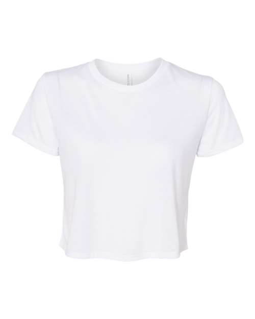Load image into Gallery viewer, Women’s Flowy Crop Tee — product photo 8