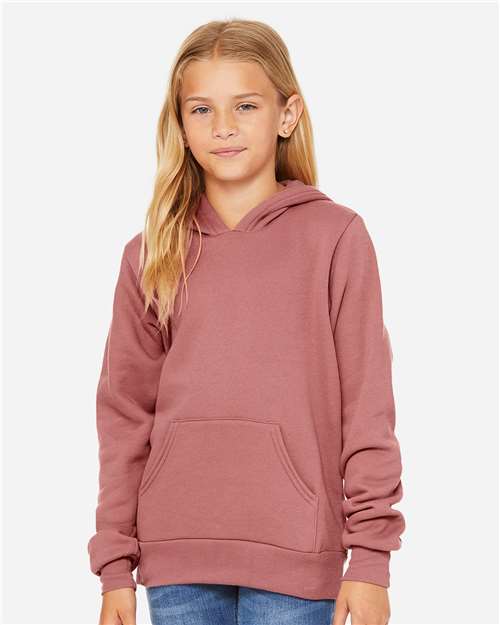 Load image into Gallery viewer, Youth Sponge Fleece Hoodie Sweatshirt — product photo 7