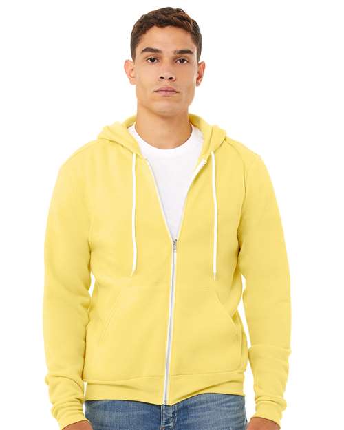 Load image into Gallery viewer, BELLA + CANVAS 3739 Unisex Sponge Fleece Full-Zip Hoodie Sweatshirt