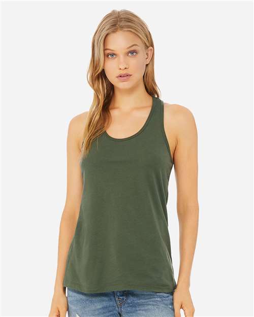 Load image into Gallery viewer, Women's Jersey Racerback Tank — product photo 8