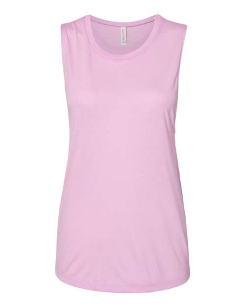Load image into Gallery viewer, Women's Flowy Scoop Muscle Tank — product photo 17