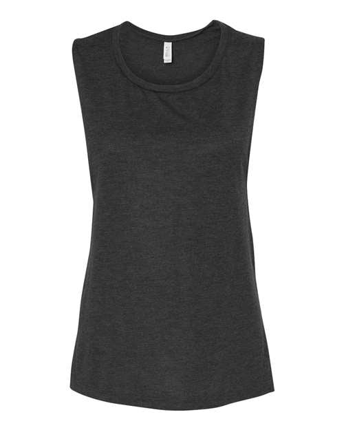 Load image into Gallery viewer, Women's Flowy Scoop Muscle Tank — product photo 8