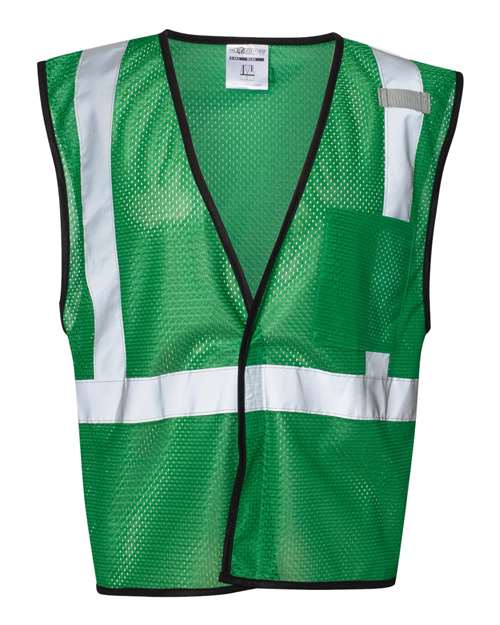 Load image into Gallery viewer, Kishigo B120-131 Unisex EV Series® Enhanced Visibility Non-ANSI Vest - Green - B123