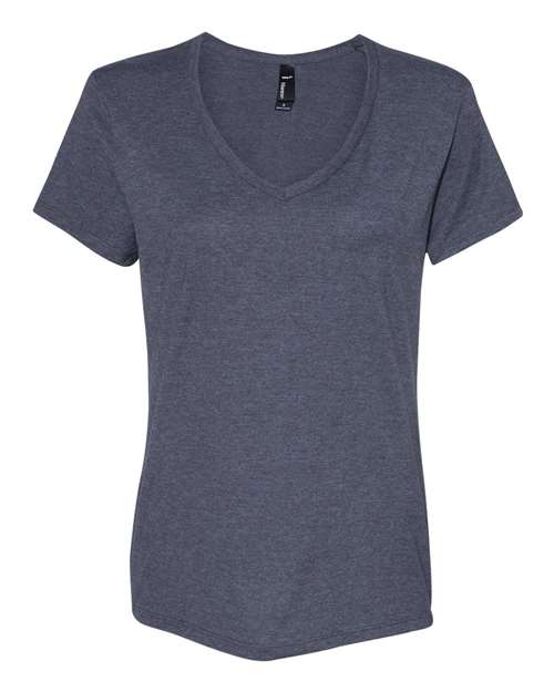 Load image into Gallery viewer, Women's Perfect-T V-Neck T-Shirt - Charcoal Heather