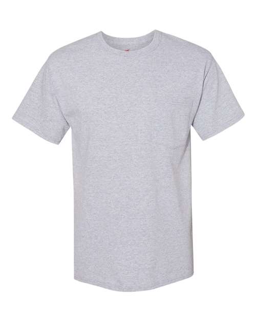 Load image into Gallery viewer, Unisex Workwear Pocket T-Shirt - Light Steel