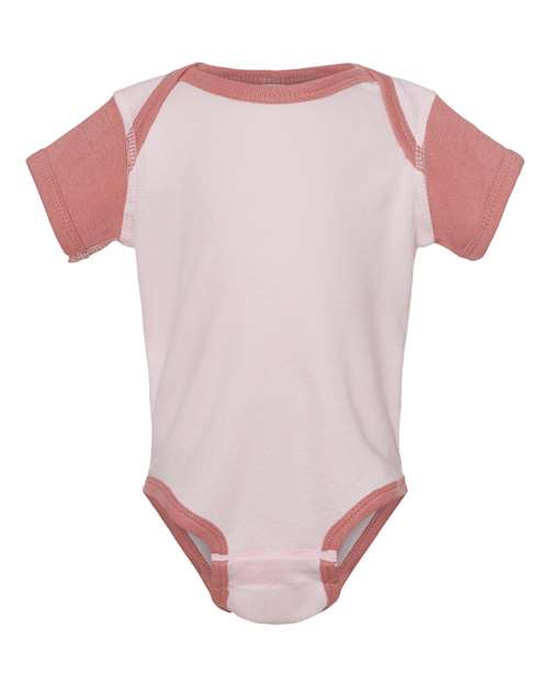 Load image into Gallery viewer, Infant Baby Rib Bodysuit - Ballerina/ Mauvelous