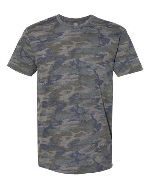 Load image into Gallery viewer, LAT 6901 Unisex Fine Jersey Tee - Vintage Camo