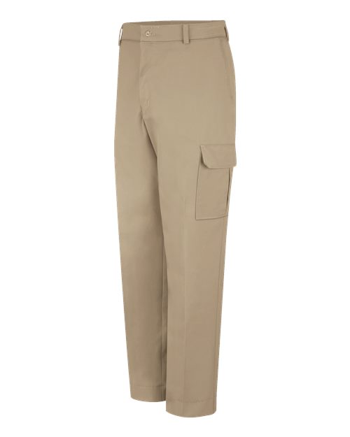 Load image into Gallery viewer, Red Kap PT88 Men's Industrial Cargo Pants - Khaki - 36 Unhemmed