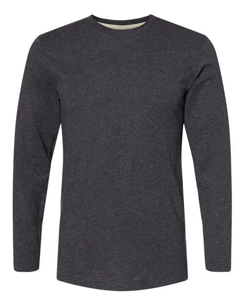 Load image into Gallery viewer, LAT 6918 Unisex Fine Jersey Long Sleeve Tee - Vintage Smoke