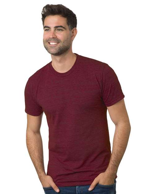 Load image into Gallery viewer, Unisex USA-Made Triblend T-Shirt - Tri Cranberry