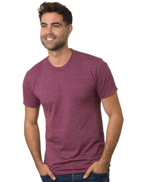 Load image into Gallery viewer, Unisex USA-Made Triblend T-Shirt - Tri Maroon