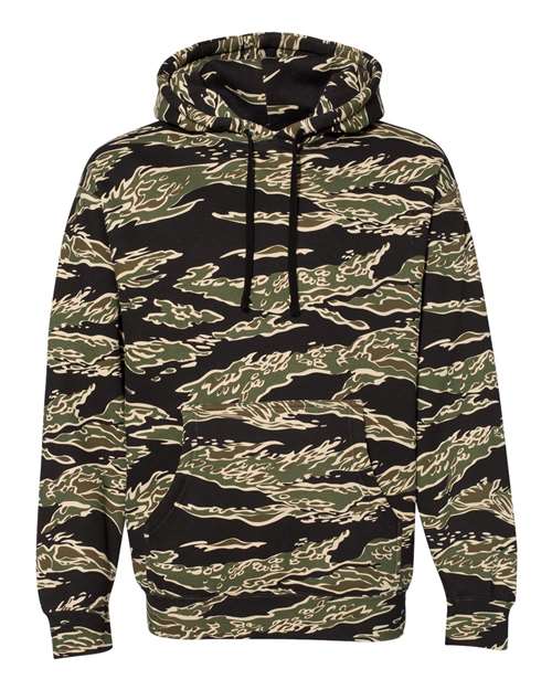 Load image into Gallery viewer, Unisex Heavyweight Hooded Sweatshirt - Tiger Camo