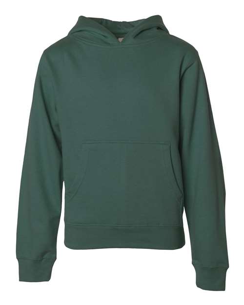 Load image into Gallery viewer, Youth Midweight Hooded Sweatshirt - Alpine Green